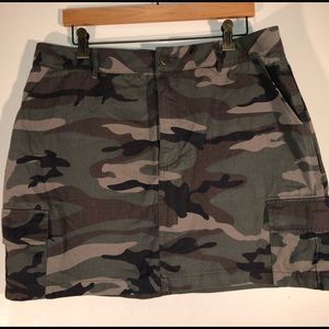 Camouflage Skirt